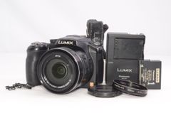 Panasonic DMC-FZ200 デジタルカメラ 光学24倍 ブラック レンズフィルター付 動作確認済み