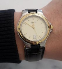 グッチ コンビ メンズ 9040M 腕時計 リストウォッチ ブレスレット
