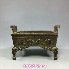 仏光普照 宣徳炉 香道具 仏具 工芸品 美術品 zw0128