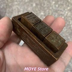 銅製 印鑑 書道具 文房具 工芸品 美術品 zw0128