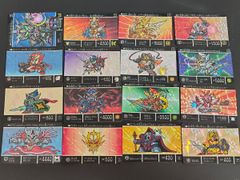 eb651 SDガンダム外伝 カードダス カード 16枚 まとめ ガンレックス スペリオルドラゴン 偽王ガンタンクR ダブルゼータガンダム ゼータガンダム インディガンダム ガンダムGP03 騎士ガンダム マルスガンダム 傭兵騎士