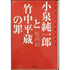 小泉純一郎と竹中平蔵の罪 佐高信の政経外科XI