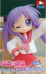 중고 フィギュア 柊かがみ 「らき☆すた」 Vivitフィギュア 柊かがみ