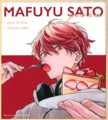 중고 紙製品 佐藤真冬 クリアミニ色紙 「ギヴン展」