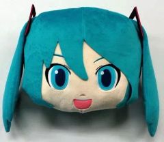 중고 クッション・抱き枕・本体 キャラクター ミクダヨー フェイスクッション 「Happy 쿠지 初音ミク 2014 Autumn Ver.」 LAST賞