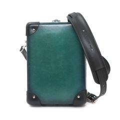 新品同様 ベルルッティ Berluti グローブトロッター コラボ センテナリー メッセンジャー ショルダー バッグ PVC レザー 90333364