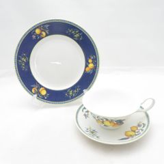 WEDGWOOD ウェッジウッド シトロン カップ&ソーサー プレート 2点 セット 20cmプレート SM6467T2