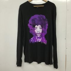 USED 古着 カットソー 長袖 長袖カットソー プリントカットソー クルーネック