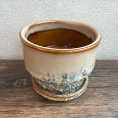 植木鉢 ベージュ