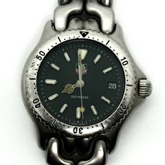 TAG HEUER タグホイヤー セル プロフェッショナル 200M S99.213M SS グレー QZ メンズ 腕時計 稼働品
