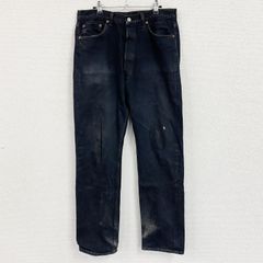 Levi's Levi's 501 denim pants/jeans button fly black black old clothes