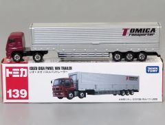 중고 トミカ いすゞ ギガ パネルバントレーラー トミカ No.139