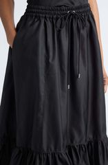 サンク セプト レディース ボトムスカート ミディ Cinq Sept Arianne Midi Skirt BLACK BLACK ブラック