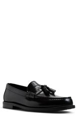 アルド メンズ シューズ レザー ローファー ALDO Cairo Tasseleather Loafer Men BLACK ブラック