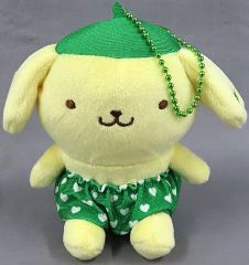 중고 雑貨 폼폼푸린 グリーン ときめき推し事グッズ 推し色マスコットホルダー 「 산리오 キャラクターズ」