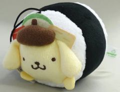 중고 봉제인형 마스코트, 봉제인형 배지 폼폼푸린 巻き寿司マスコット 「 산리오 キャラクターズ」