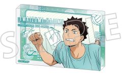 중고 アクリルスタンド・アクリルパネル 岩泉一 アクリルブロック 体力測定 「ハイキュー!!」
