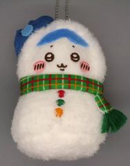중고 ぬいぐるみマスコット・ぬいぐるみバッジ 하치와레 マスコット 「エニマイ 쿠지 치이카와 なんか小さくてかわいいやつ ゆきだるまになっちゃった!」 E賞