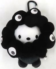 중고 ぬいぐるみマスコット・ぬいぐるみバッジ ポチャッコ ミャクミャクなりきりぬいぐるみBC ブラック 「ミャクミャク× 산리오 キャラクターズ EXPO2025」