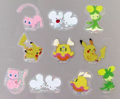 중고 シール・ステッカー TeraCute オーロラステッカー10枚セット 「ポケットモンスター」 포켓몬 センター限定