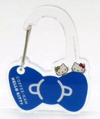 【中古】キーホルダー ハローキティ＆ハローミミィ(リボン) アクリルカラビナ 「ハローキティ×珈琲館」 プレゼントキャンペーン スタンプ交換景品