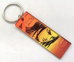 중고 雑貨 エイ政 「キングダム展 -信- メタリックアクリルキーホルダーコレクション」