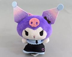 중고 ぬいぐるみマスコット・ぬいぐるみバッジ 쿠로미 D きょとん もちぴこマスコット 「雪ミク× 쿠로미 」