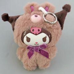 중고 봉제인형 마스코트, 봉제인형 배지 쿠로미 ファインフェイスミニ ラテバニー " 산리오 キャラクターズ」