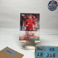 2021/22 Topps Harvey Elliott 直筆サインカード Liverpool FC カード