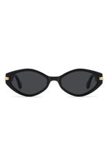 スチュアート ワイツマン レディース アクセサリー サングラス・アイウェア Stuart Weitzman WZN 8029S 54mm Oval Sunglasses BLACK GREY ブラック