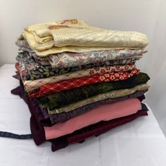일본옷 기모노 하오리 등 15점 묶음 판매 리메이크 연습복 빈티지 골동품 소재 다양한 ④