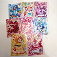 プリキュア バースデーカード キラキラ☆プリキュアアラモード HUGっと！プリキュア 비매품 サイン入り