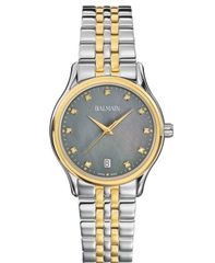 バルマン レディース アクセサリー 腕時計 Tシャツ Balmain Womenswiss Quartz Beleganza TwoTone Stainlessteel Bracelet Watch