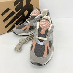 NEW BALANCE ニューバランス U991GC2 991v2 スニーカー シューズ UK製 メンズ US9 グレー 靴 DF20845■