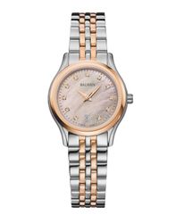 バルマン レディース アクセサリー 腕時計 Tシャツ Balmain Womenswiss Quartz Beleganza Lady TwoTone Stainlessteel Bracelet W