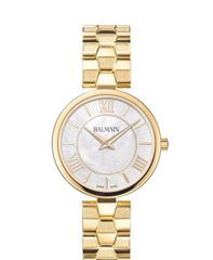 バルマン レディース アクセサリー 腕時計 Tシャツ Balmain Womenswiss Quartz Sedirea GoldTone Stainlessteel Bracelet Watch 3