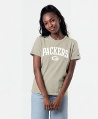 チャンピオン レディース トップス Tシャツ プリント グラフィック Champion Womens Cocoa Butter Green Bay Packerscreen Print Graphic