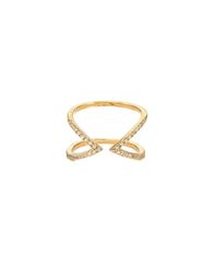 ベアフルーツジュエリー レディース アクセサリー リング ミニ Bearfruit Jewelry 14k Gold Plated Claire Ring Dainty Sparkle Minimal