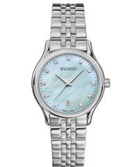 バルマン レディース アクセサリー 腕時計 Tシャツ Balmain Womenswiss Quartz Beleganza Silver Stainlessteel Watch 32mm Silve