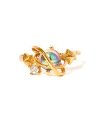 ガール ズクルー レディース アクセサリー ピアス・イヤリング Girls Crew Crystal Rings of Neptunear Cuff Gold ゴールド