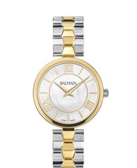 バルマン レディース アクセサリー 腕時計 Tシャツ Balmain Womensedirea Swiss Quartz TwoTone Stainlessteel Bracelet Watch 31