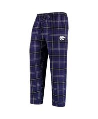 コンセプツ スポーツ メンズ ボトムス カジュアルパンツ Conceptsport Mens PurpleBlackansastate Wildcats Ultimate Flannel Pants