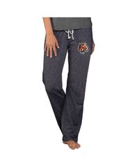 コンセプツ スポーツ レディース ボトムス カジュアルパンツ ニット Conceptsport Womens Charcoal Cincinnati Bengals Quest Knit Lightw