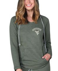 コンセプツ スポーツ レディース アウター パーカー・スウェット Vネック パイル Conceptsport Womens Olive West Virginia Mountaineers Mains