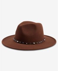 アイエヌシー インターナショナル コンセプト レディース アクセサリー 帽子 INC International Conceptstone Band Panama Hat Macys Exclusiv