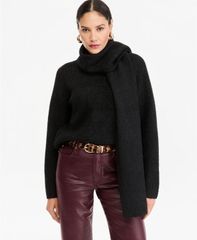 アイエヌシー インターナショナル コンセプト レディース アウター ニット・セーター INC International Concepts Womens Bouclong Sleeve Scarf N
