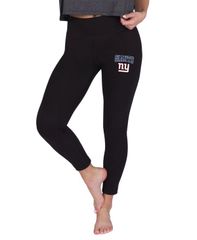コンセプツ スポーツ レディース ボトムス レギンス ニット Conceptsport Womens Black New York Giantsentry Knit Leggings Black ブラ