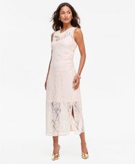 アイエヌシー インターナショナル コンセプト レディース トップス ワンピース ミディ レース INC International Concepts Womens Lace CowlNeck Midi