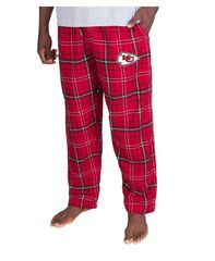 コンセプツ スポーツ メンズ ボトムス カジュアルパンツ Conceptsport Mens Red Kansas City Chiefs Ultimate Plaid Flannel Pants R
