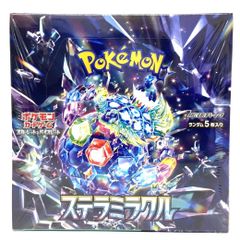 ★ 포켓몬 カードゲーム スカーレット&バイオレット 拡張パック ステラミラクル シュリンク付き 미개봉 BOX ポケカ★009131